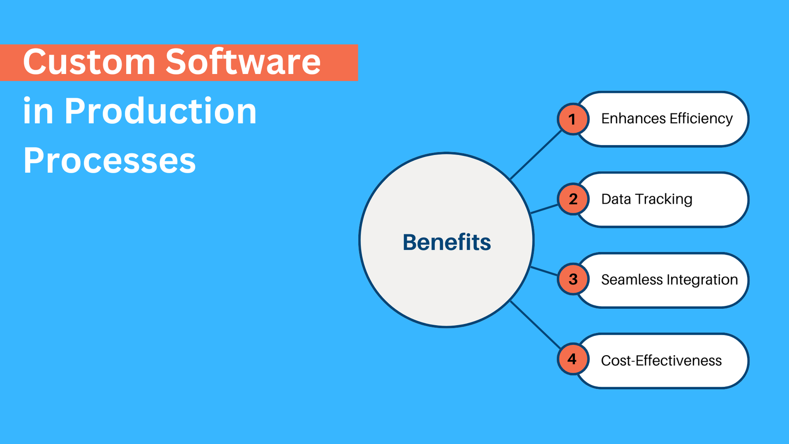 Benefits of Custom Software in Production Processes