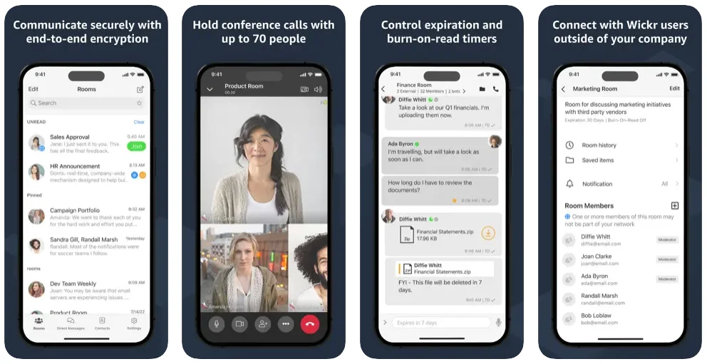 Secure Anonymous Chat App