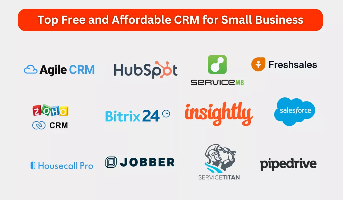 Top Free and Affordable CRM for Small Business