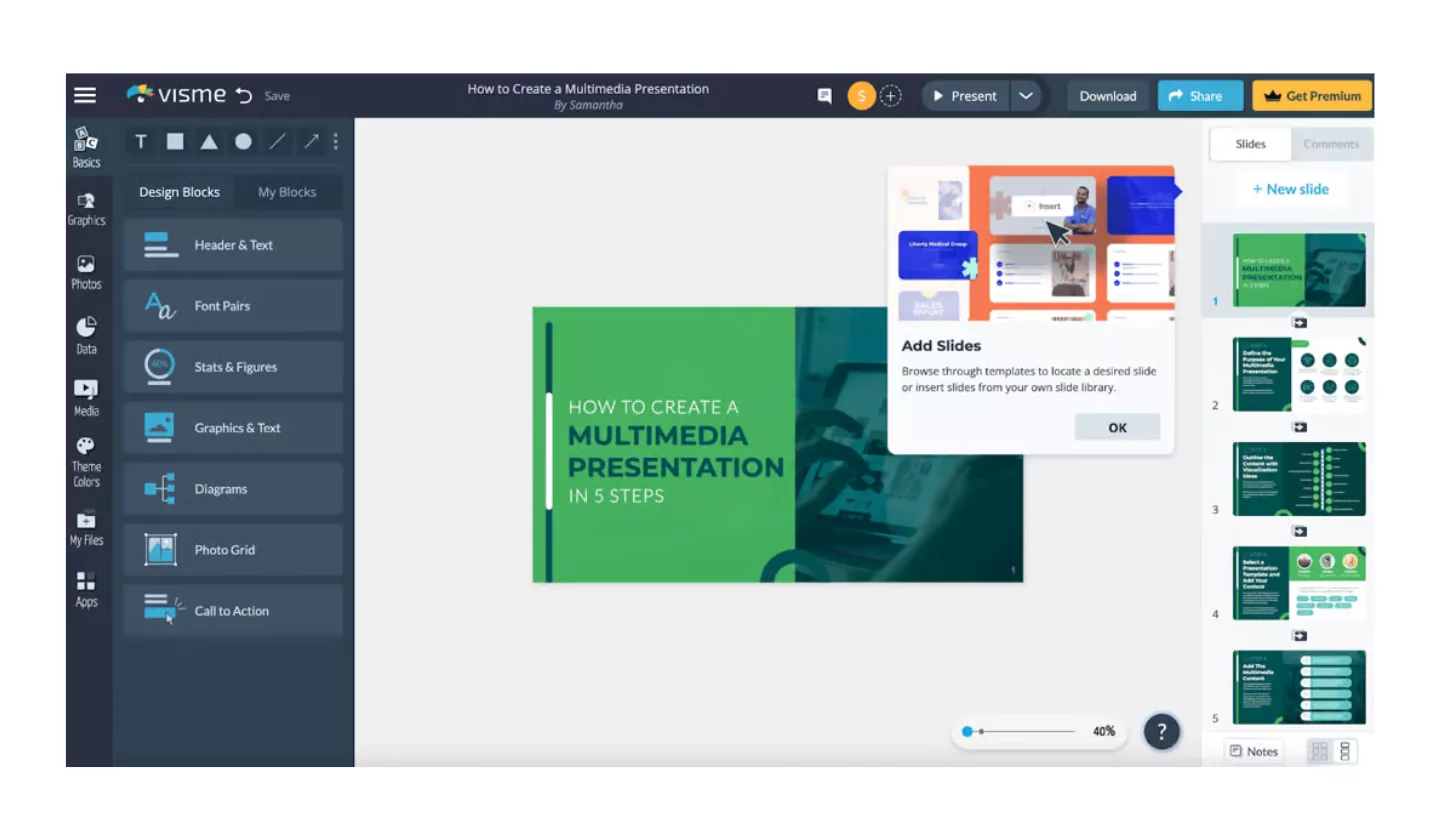 free AI tools to create presentations