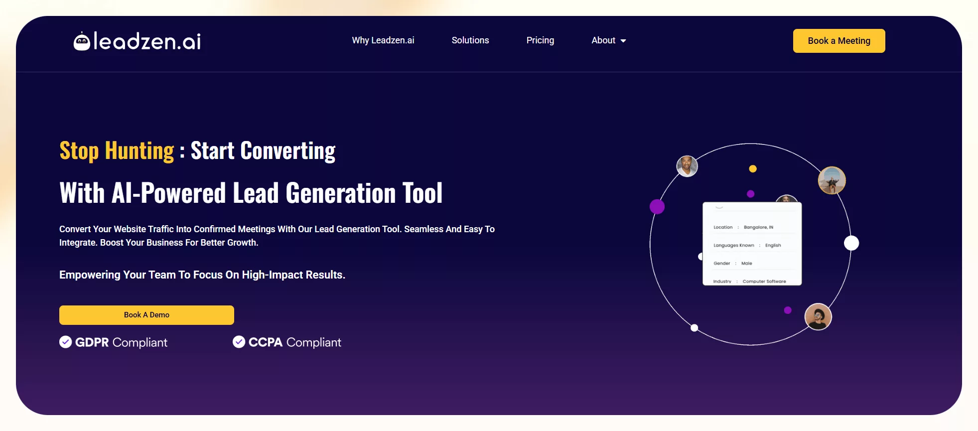 AI-powered lead generation software