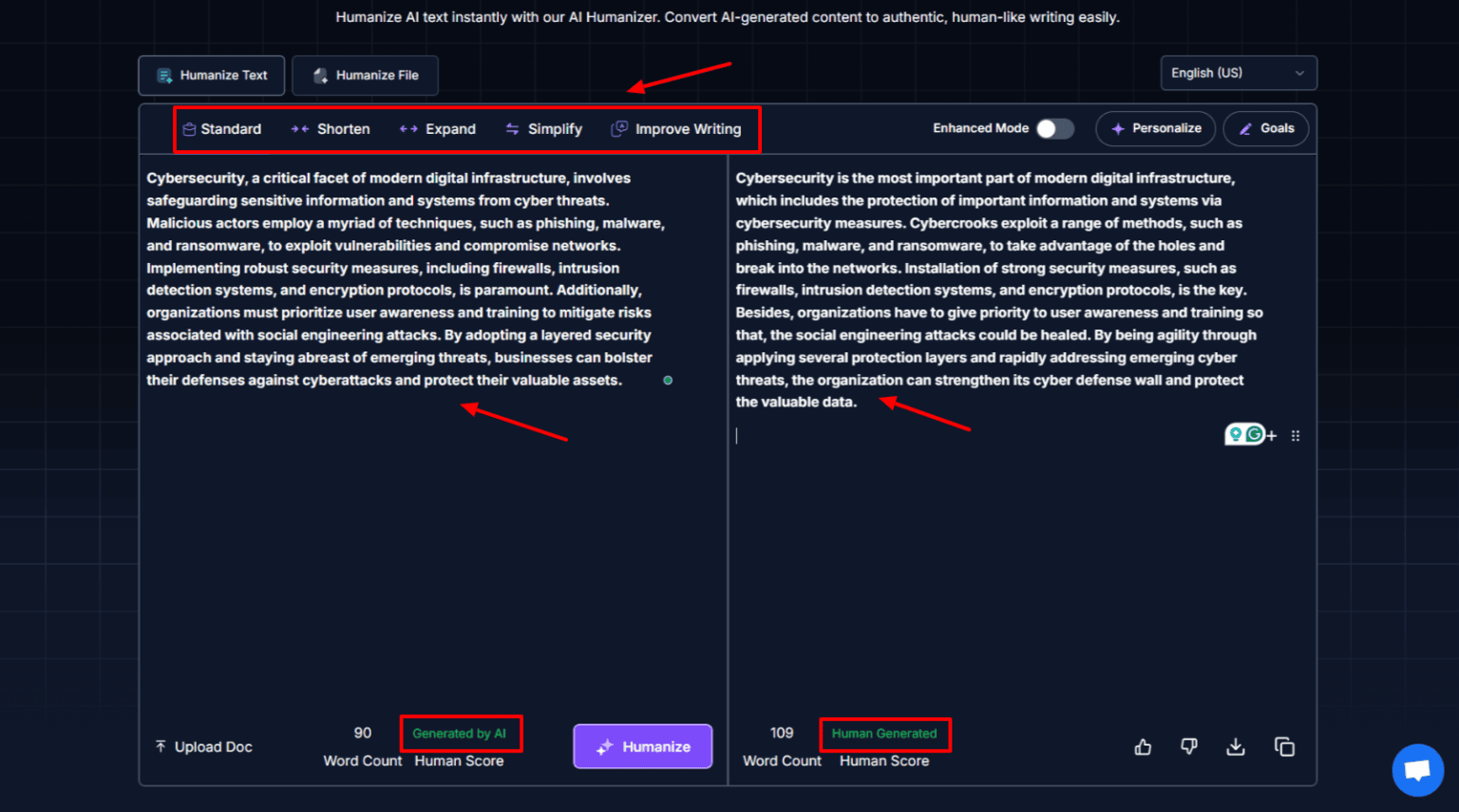 Free tool to make AI text undetectable