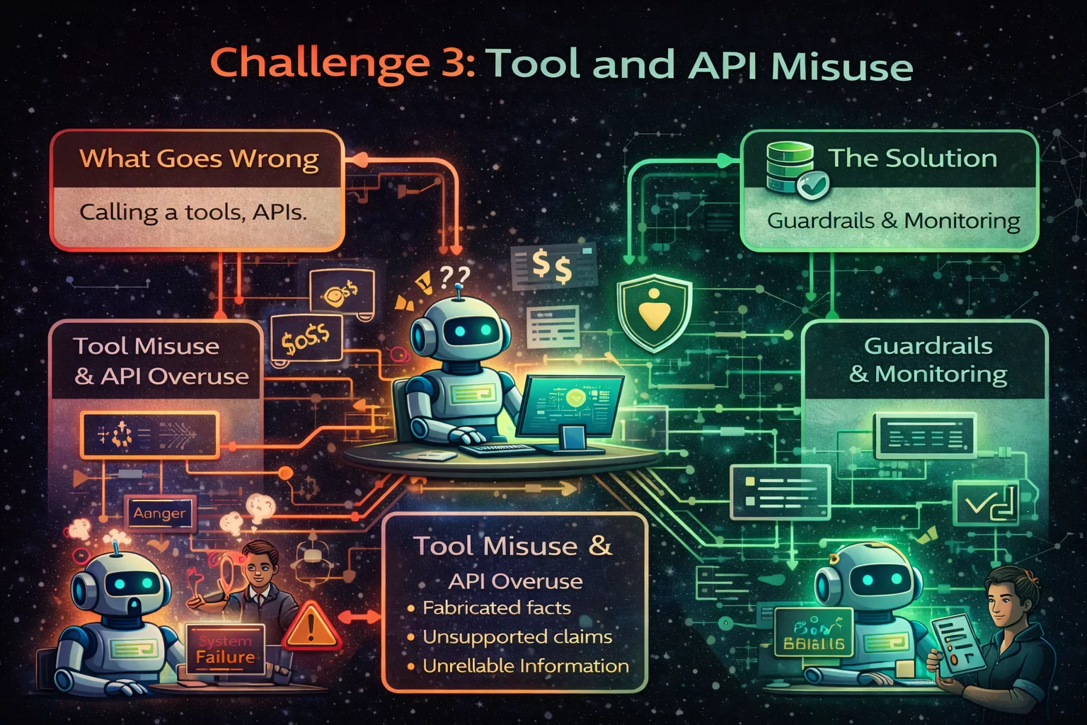 Problems and Solutions AI Agents