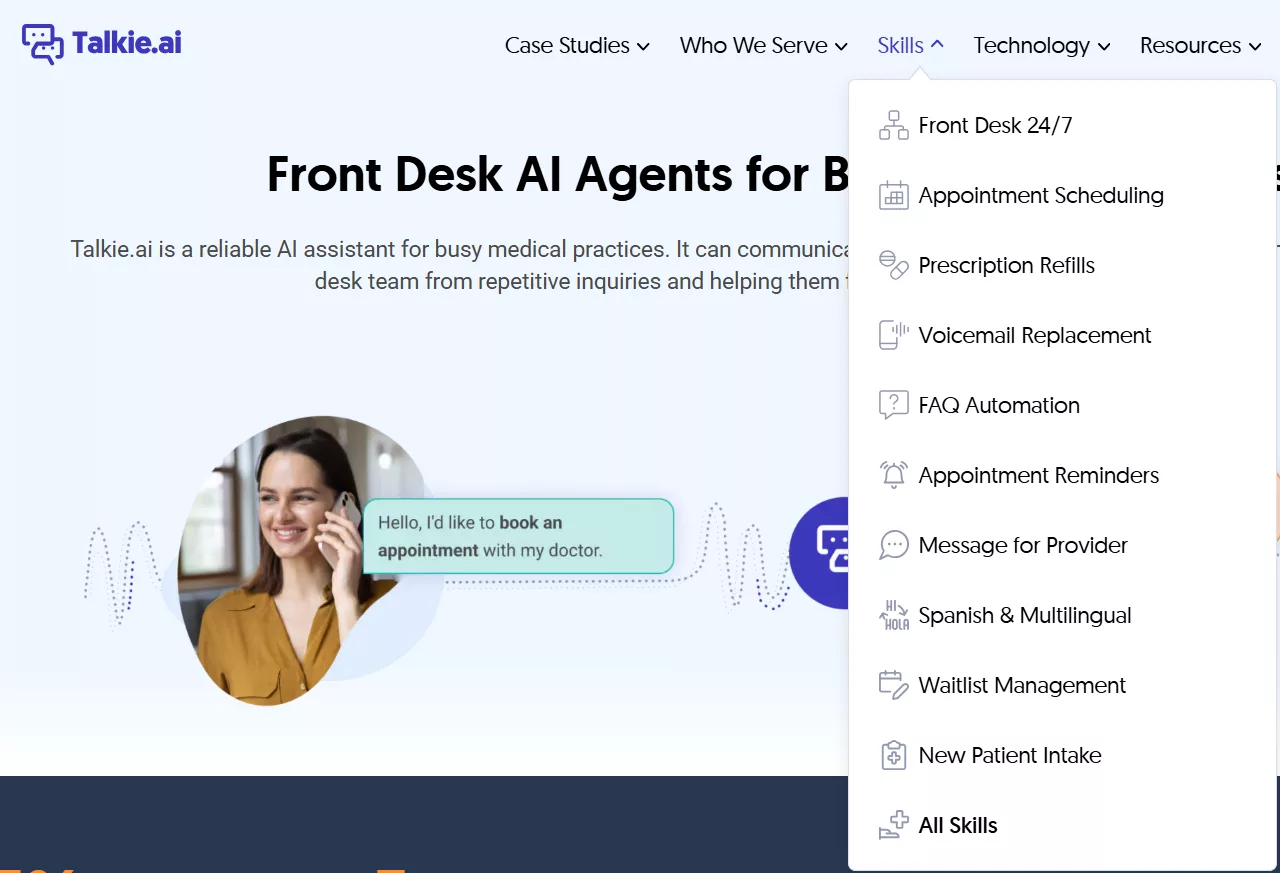 Key Features of Talkie AI