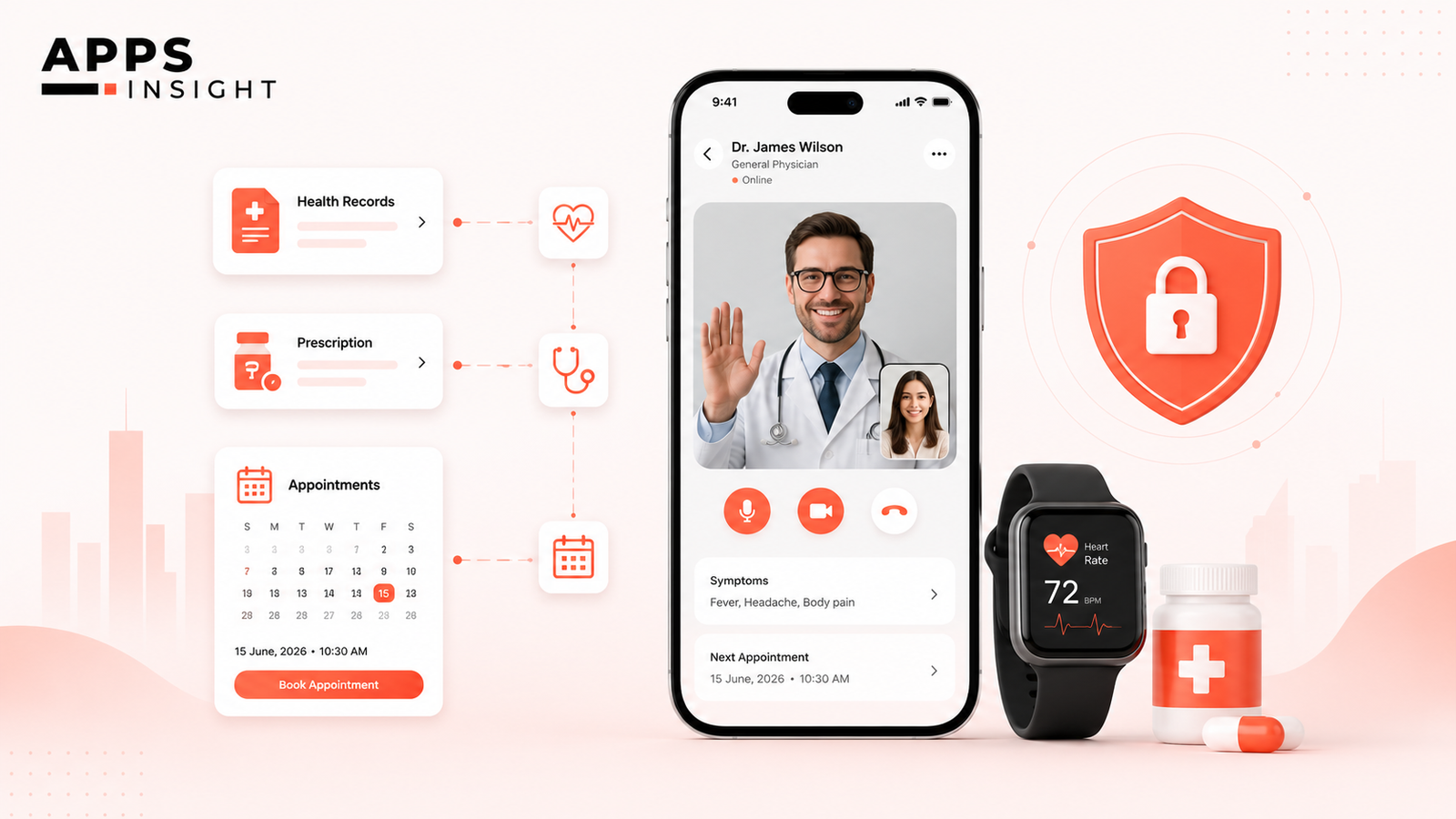 Healthcare App Features