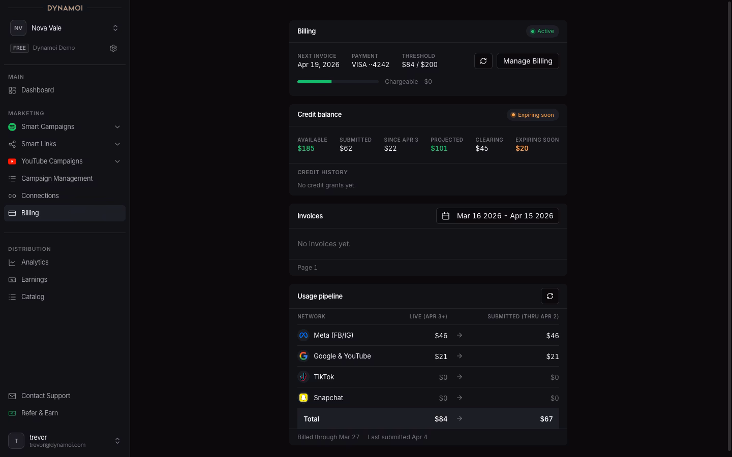 Dynamoi screenshot