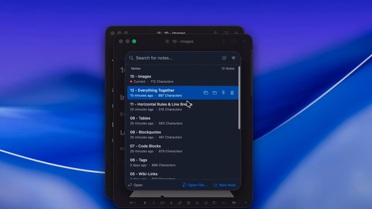 Flotnote screenshot