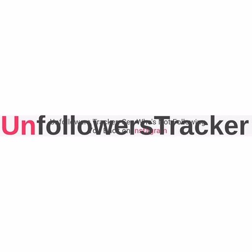 Unfollowers Tracker logo