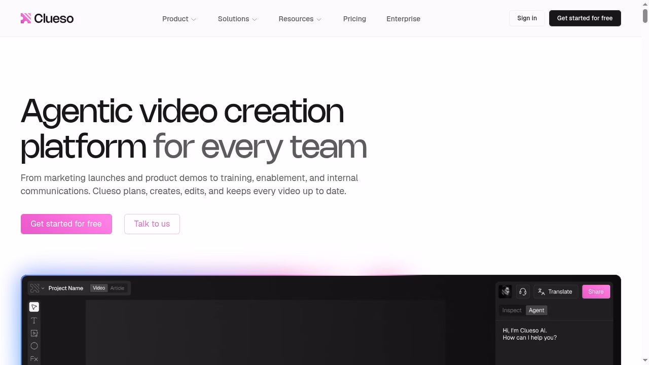 Clueso screenshot