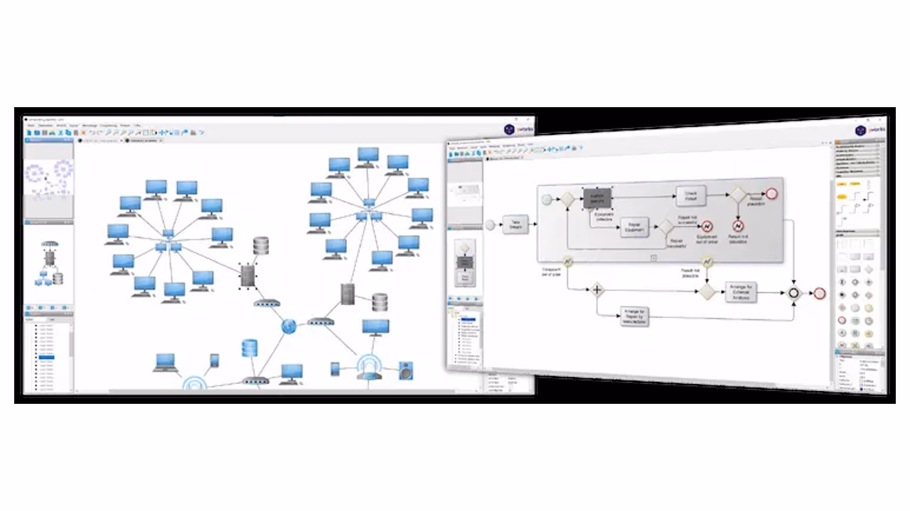 yEd Graph Editor screenshot