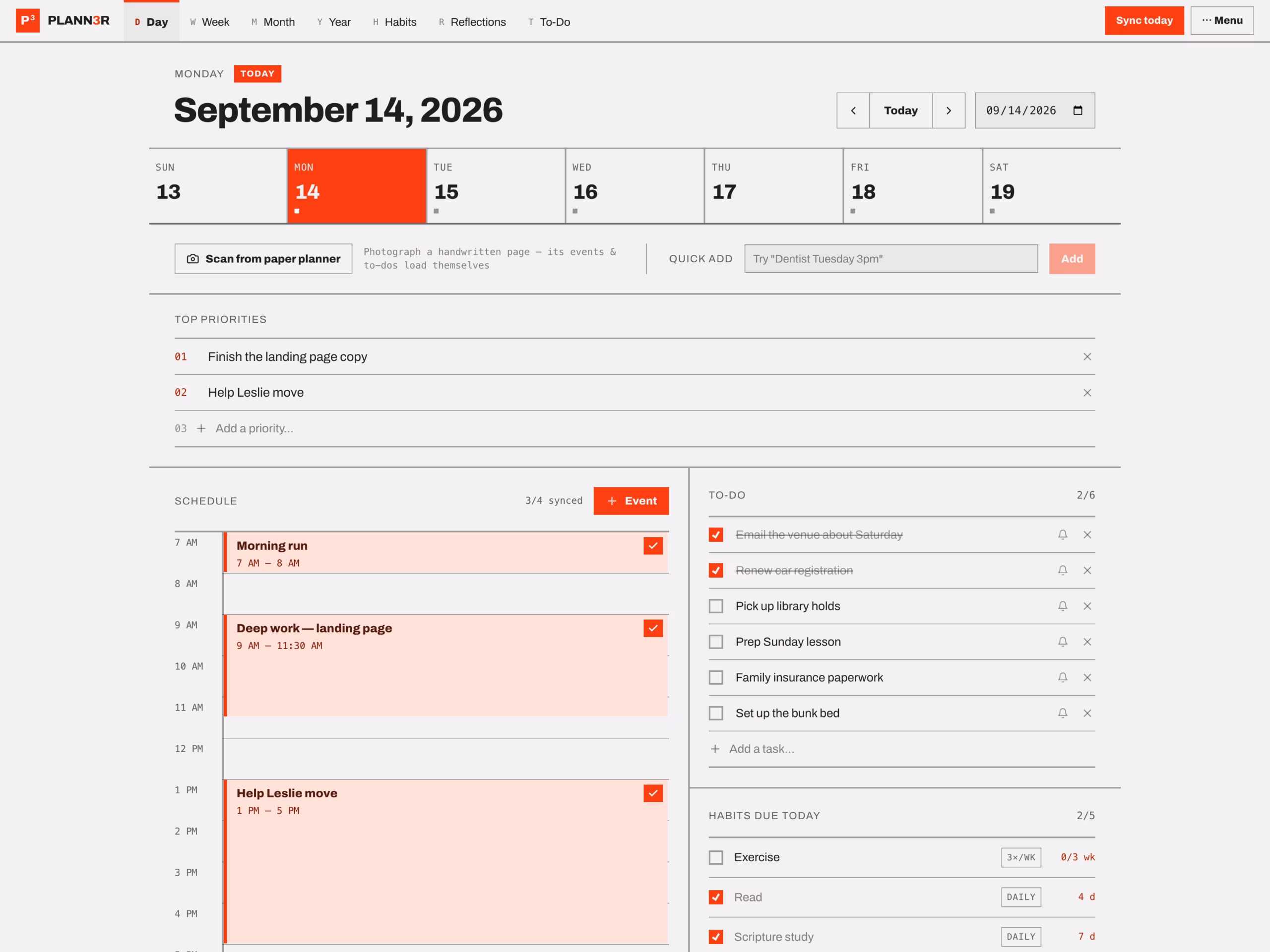 The PLANN3R screenshot